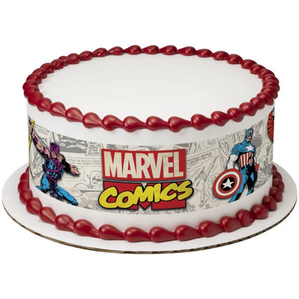 MARVEL Comics Comic Pages PhotoCake® Edible Image® Strips