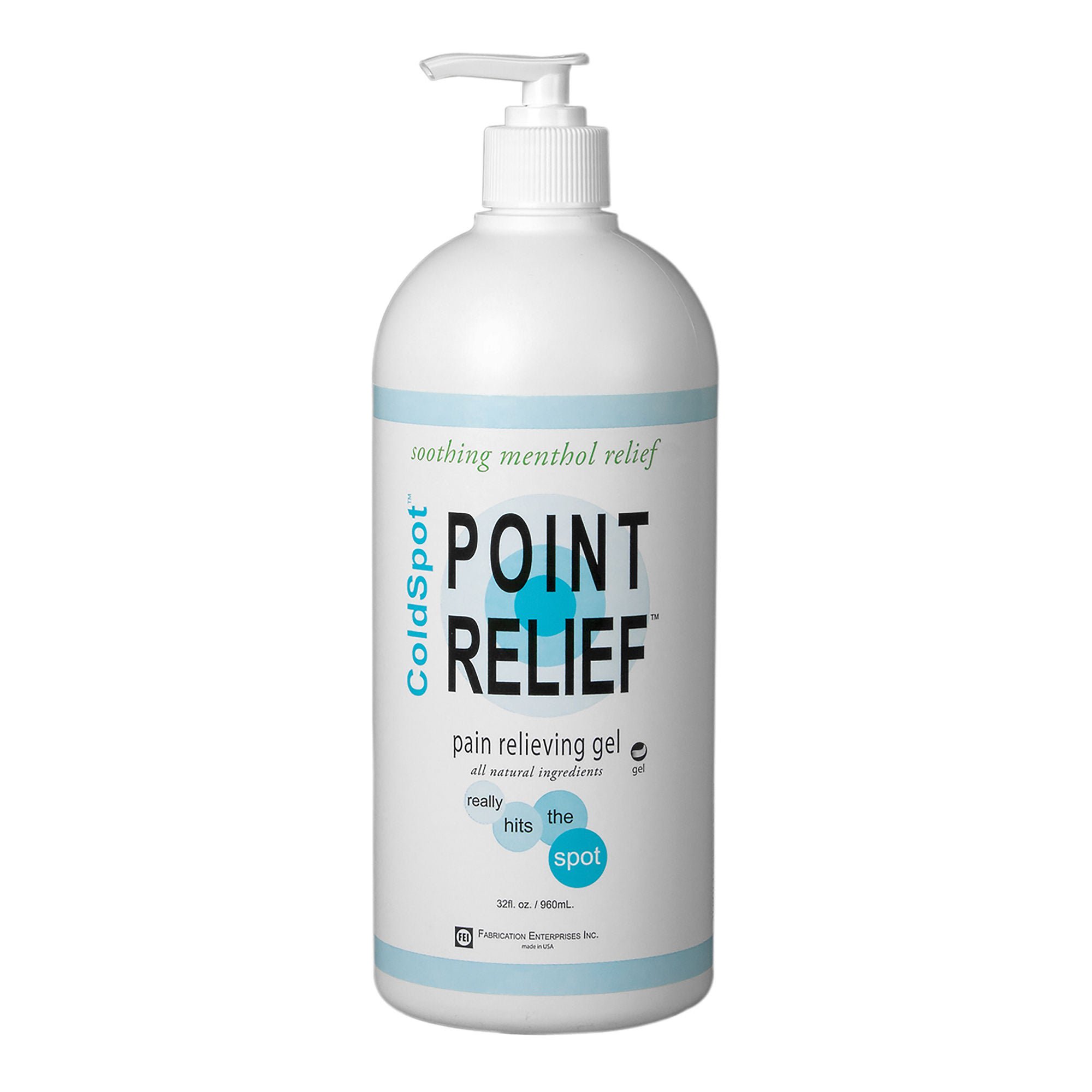Point Relief™ ColdSpot™ Topical Pain Relief, 32-ounce pump bottle