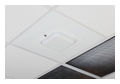 Locking Suspended Ceiling Tile Wi-Fi Access Point Enclosure 3 in. Deep Back Box White Plastic Dome