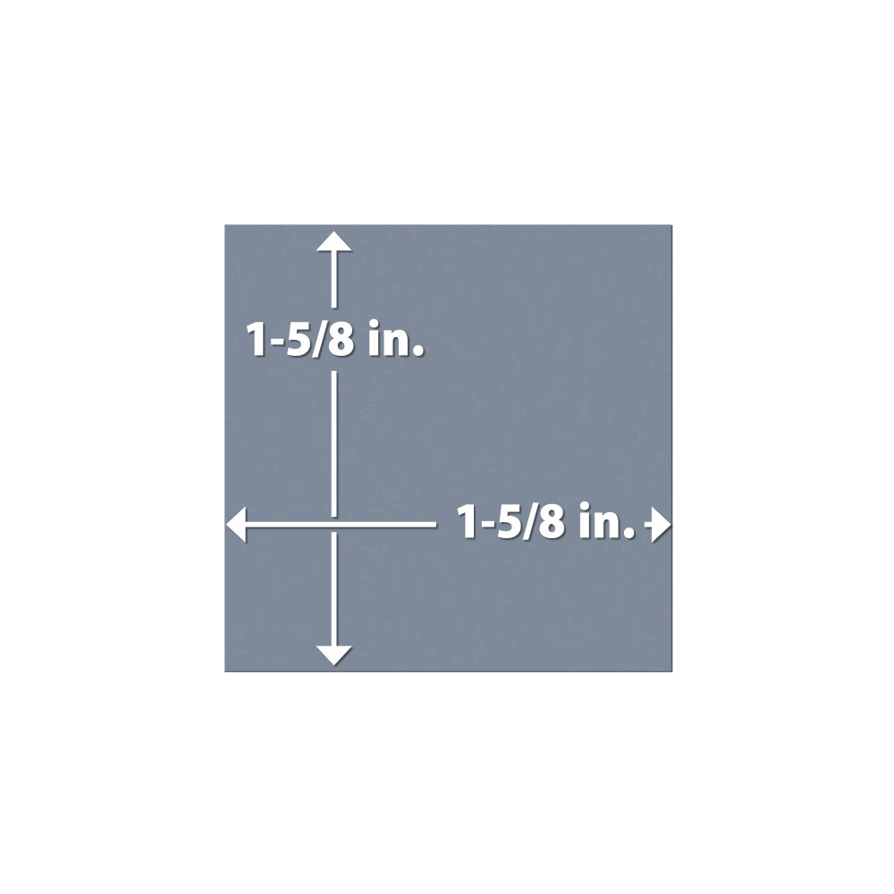 Vaudeville Taco Azzuro 1-5/8 in. x 1-5/8 in. Porcelain Floor and Wall Tile