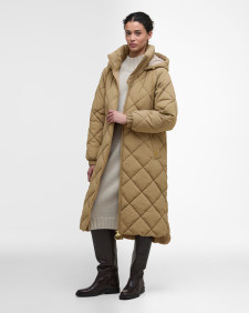 Jacke Kirkton Longline Puffer Military Brown/Ancient