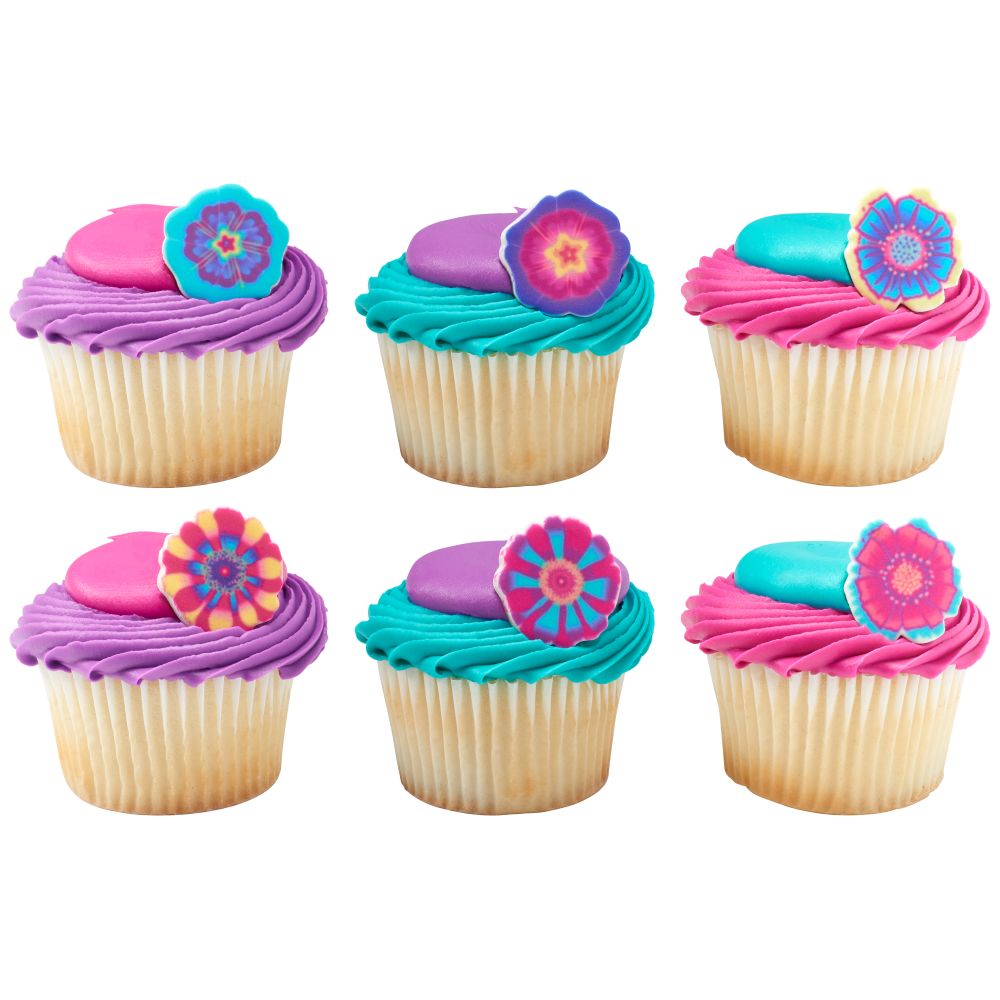 Image Cake Color Pop Flowers