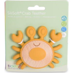 SiliSoft® Crab Teether, Neutral