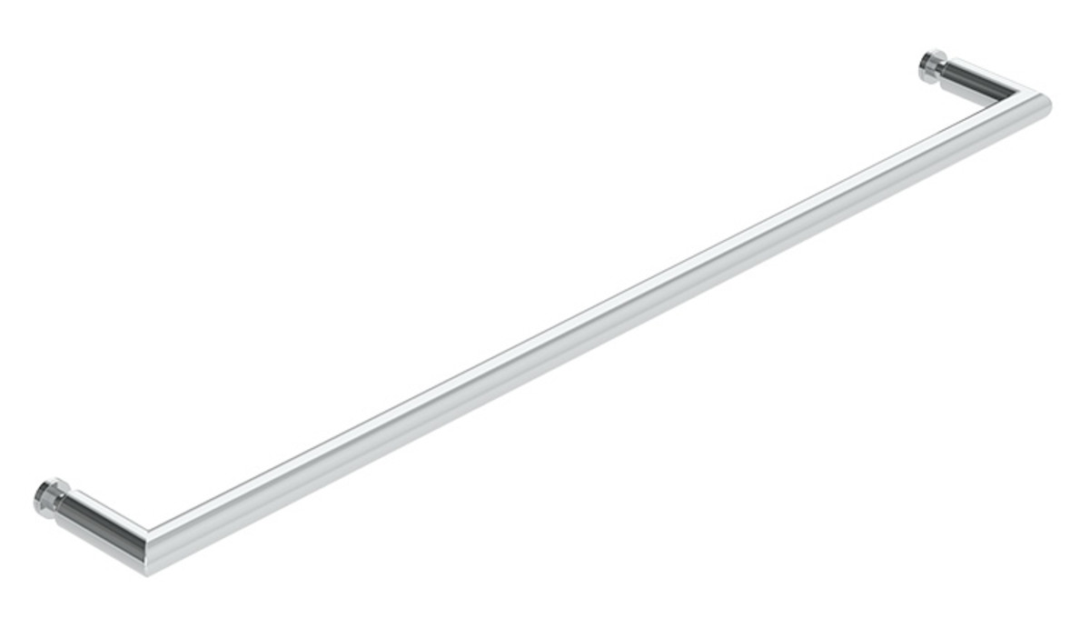 Towel Bar, Glass Mounted, 24 Symmons