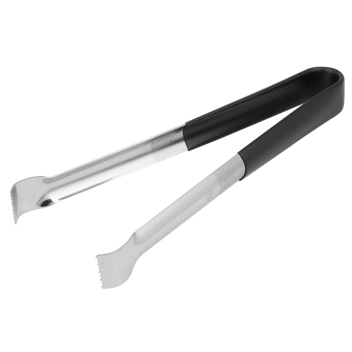 12-inch stainless steel pom tongs with Kool-Touch® handle