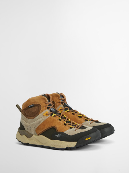Barbour x Flower Mountain Back Country Uni Mid Trainers Barbour x Flower Mountain Back Country Uni Mid Trainers