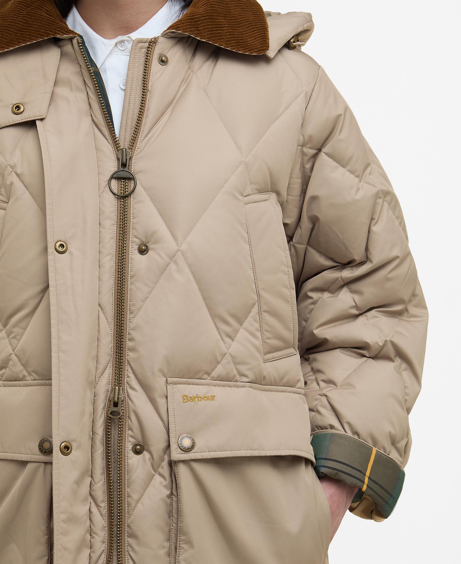 Longline Yasmin Down Puffer Jacket image number 4