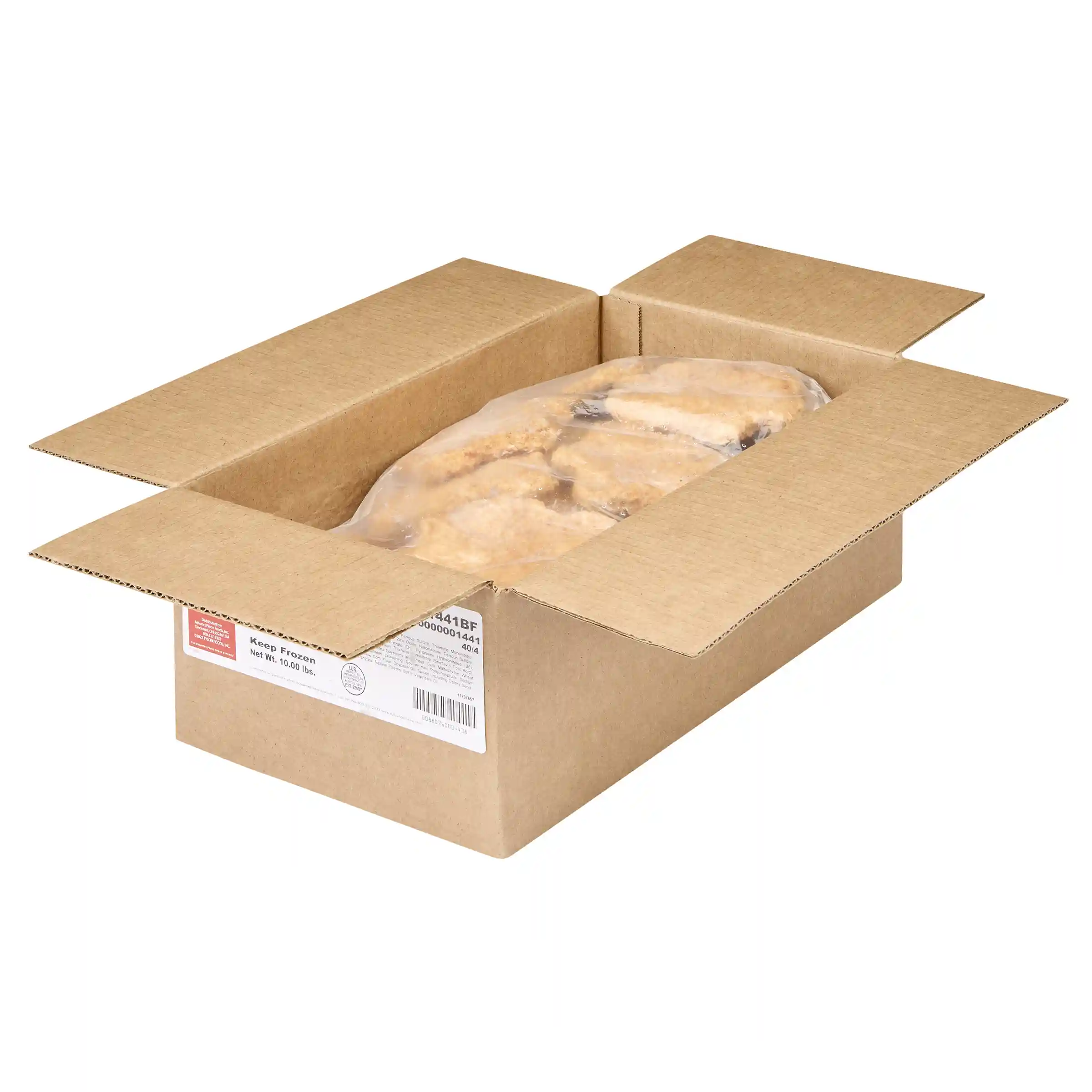 AdvancePierre™ Red Label Fully Cooked Breaded Western Crumb Style Country Fried Beef Patties, 4 oz_image_4
