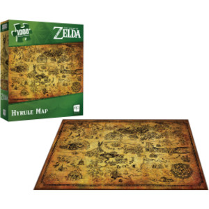 The Legend of Zelda&trade; Hyrule Map Puzzle, 1000 Pieces