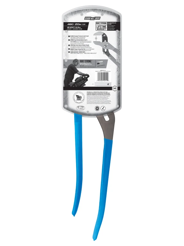 480 20-inch BigAzz® Straight Jaw Tongue & Groove Pliers