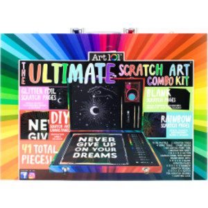 Ultimate Scratch Art Combo Kit, 41 Pieces