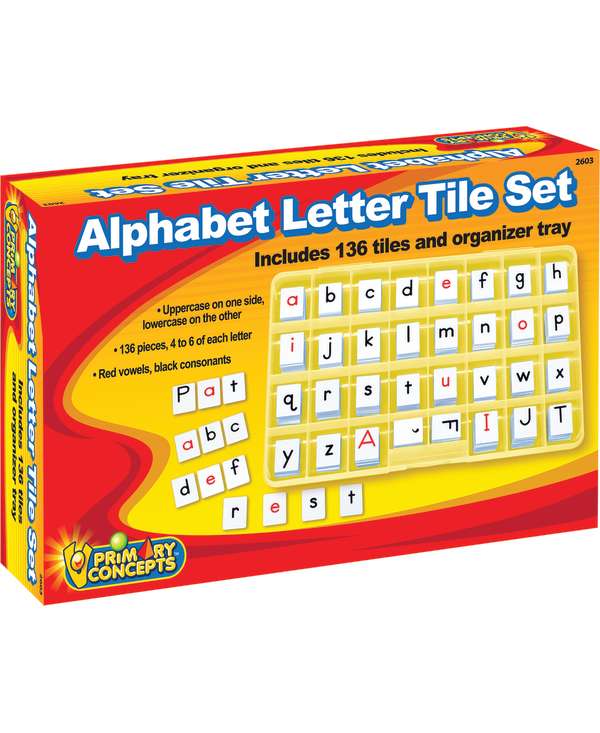 Two-Sided Alphabet Letter...