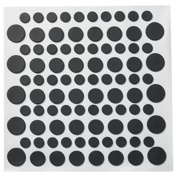 Black Dots - Red 3 Free Fondant DecoShapes®
