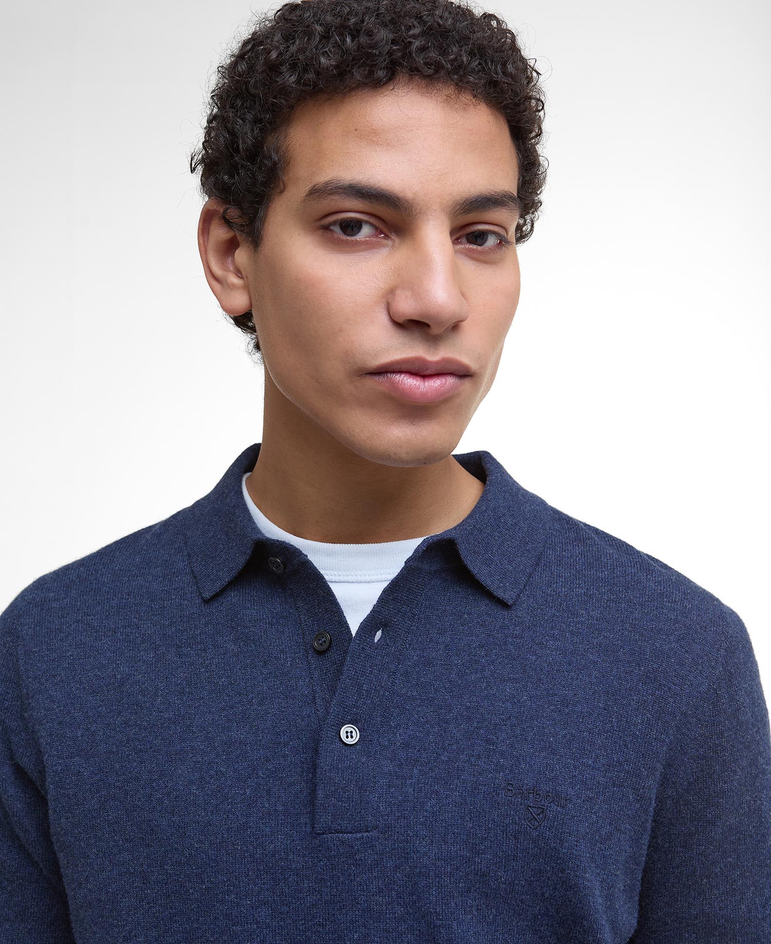 Hutherston Knitted Polo Shirt image number 3