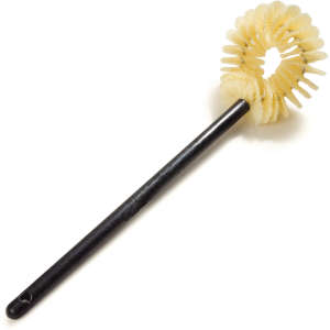 Carlisle, Flo-Pac®, 6in, Bowl Brush, Polypropylene Bristles, White