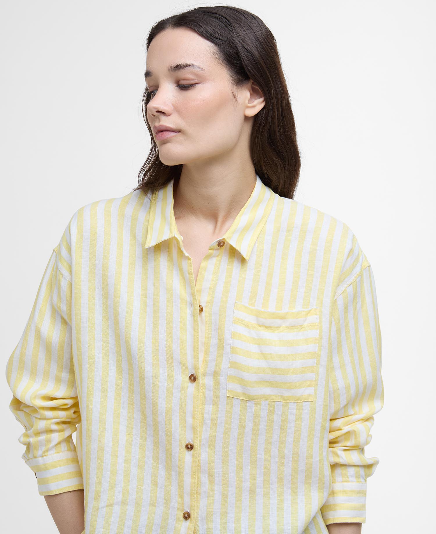 Hemd Annie Striped Linen image number 3