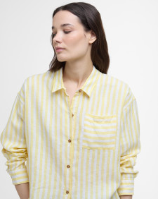 Camicia di lino Annie con motivo a righe 