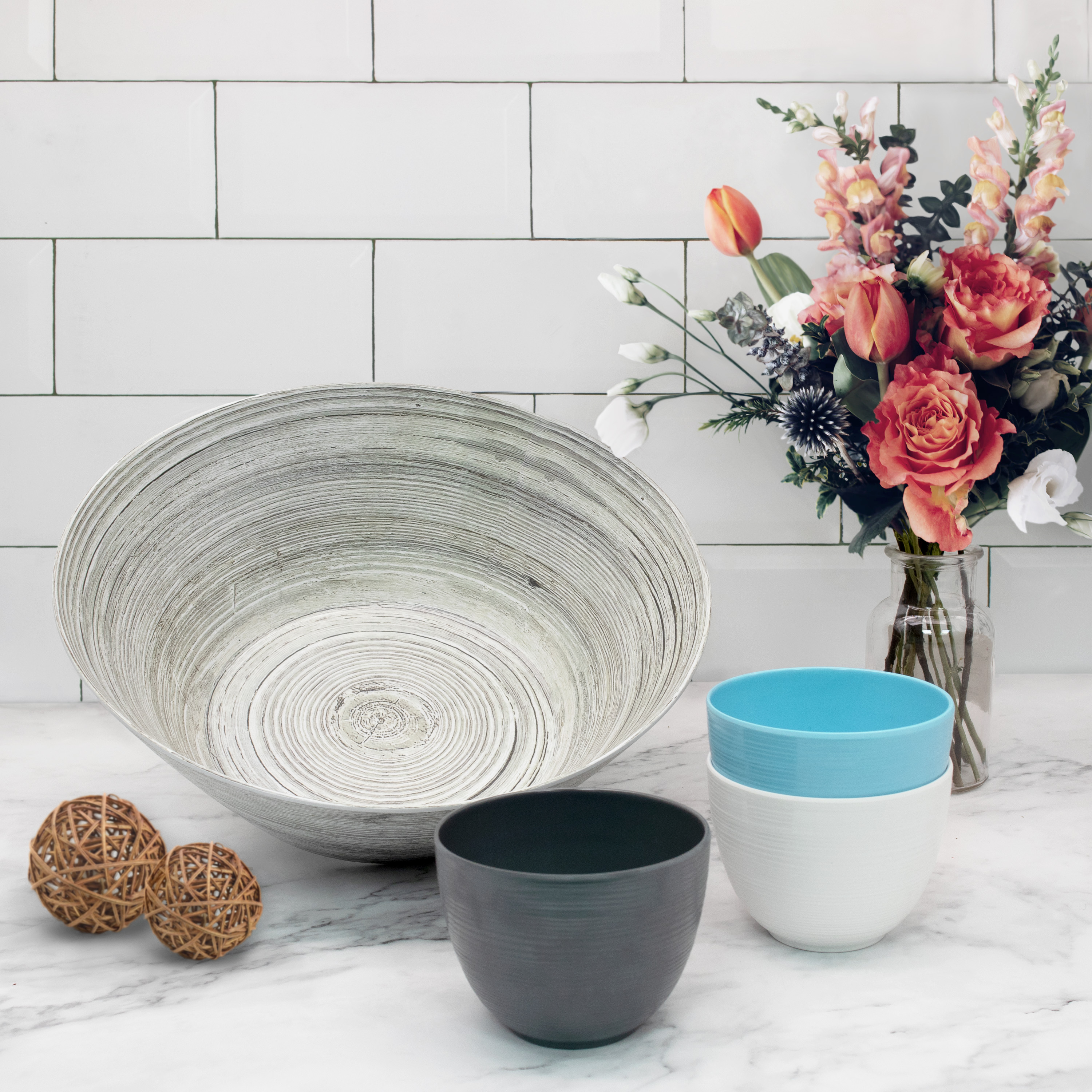 Zak Style Serving and Dip Bowls, Assorted Colors, 4-piece set slideshow image 7 Zak Style Serving and Dip Bowls, Assorted Colors, 4-piece set slideshow image 7
