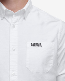 Kinetic Tailored Long-Sleeved Shirt Classic White