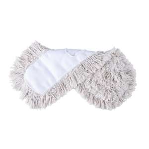 Rubbermaid Commercial, Kut—A—Way®, 24"W, Cotton, White, Pocket, Dust Mop