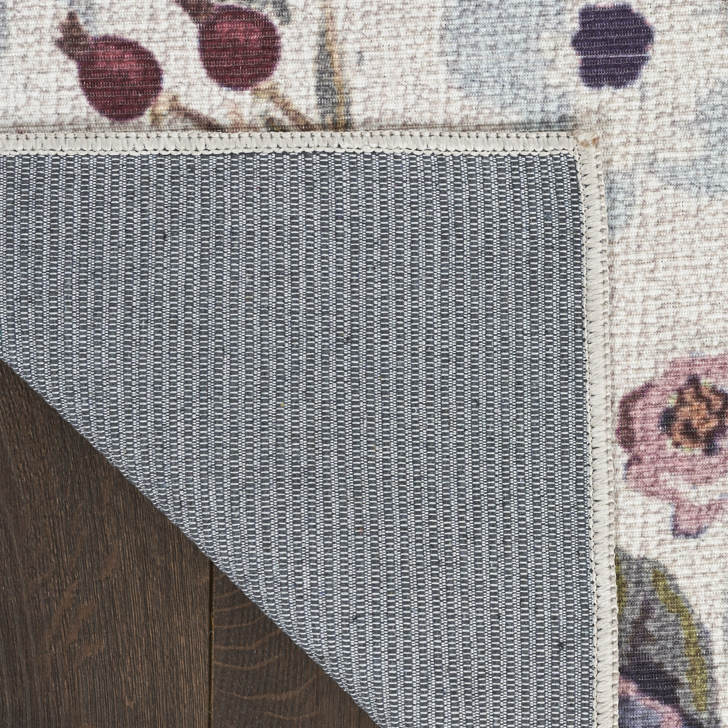 Nourison Nourison Washables 2'2" x 8' Ivory Pink Vintage Indoor Rug