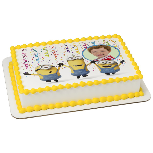 Minions Party! PhotoCake® Edible Image® Frame