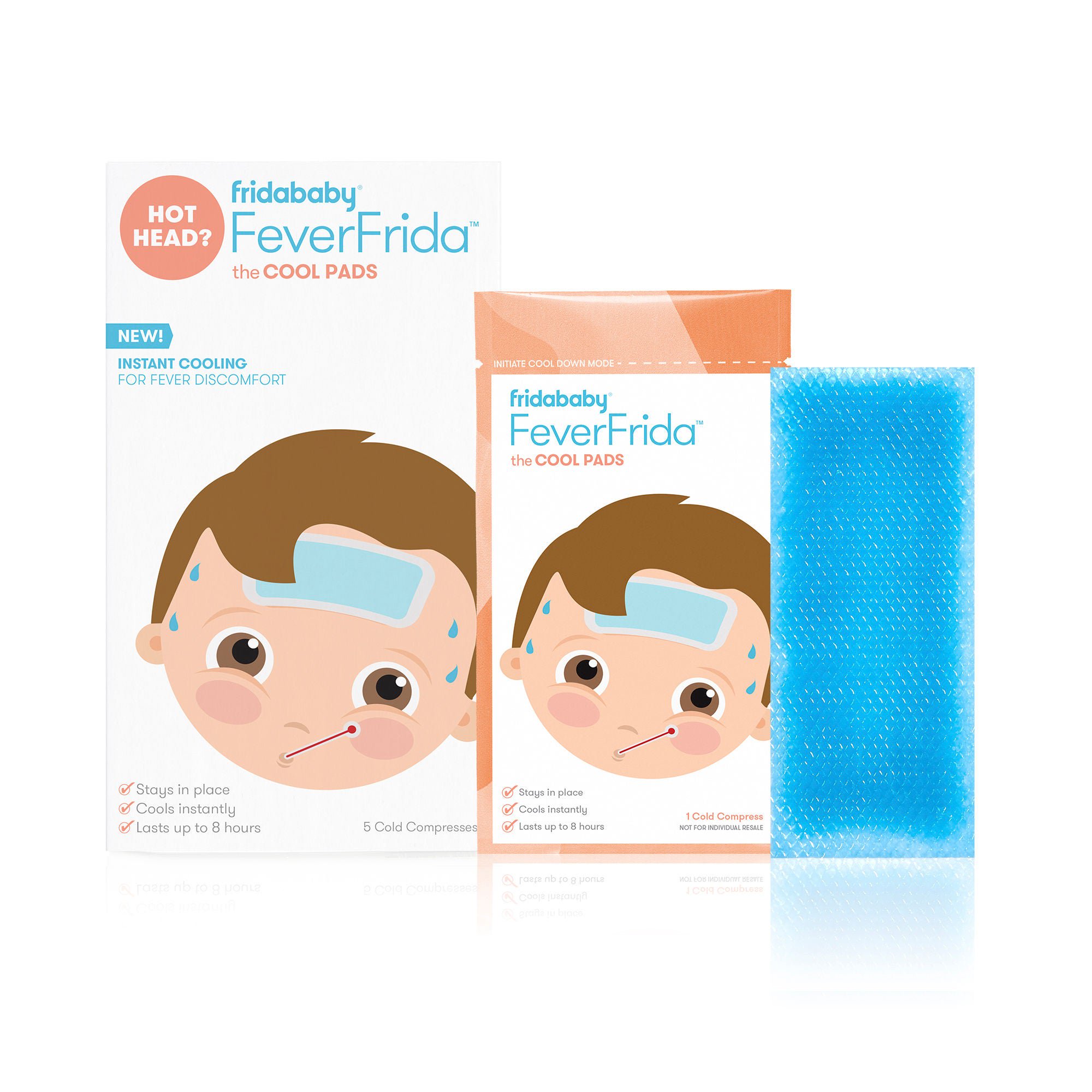 Fridababy LLC PAD, COOL FEVERFRIDA FRIDABABY(5/PK 24PK/CS)