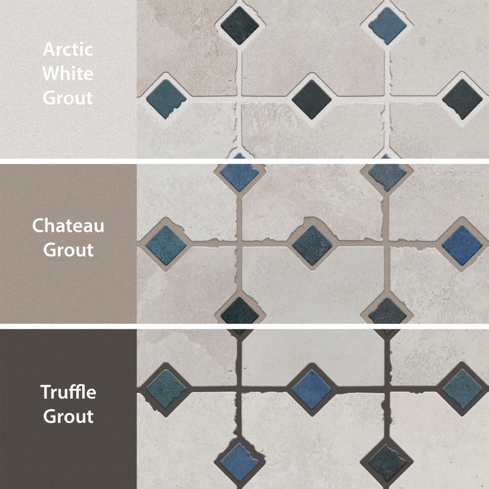 Ruanes Grey 15-3/4 in. x 23-5/8 in. Porcelain Floor and Wall Tile ...
