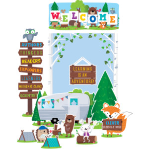 Woodland Friends Woodland Welcome Bulletin Board Set