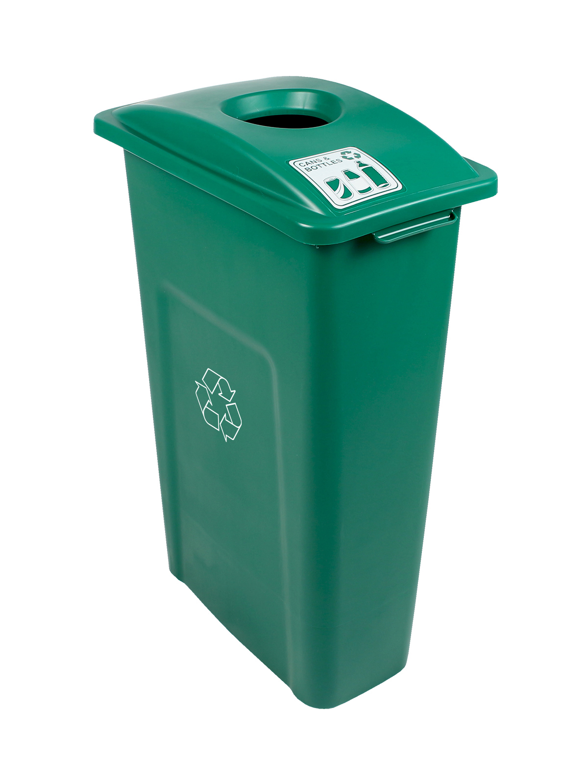 WASTE WATCHER – Single – Kit – Cans & Bottles – Circle – Green