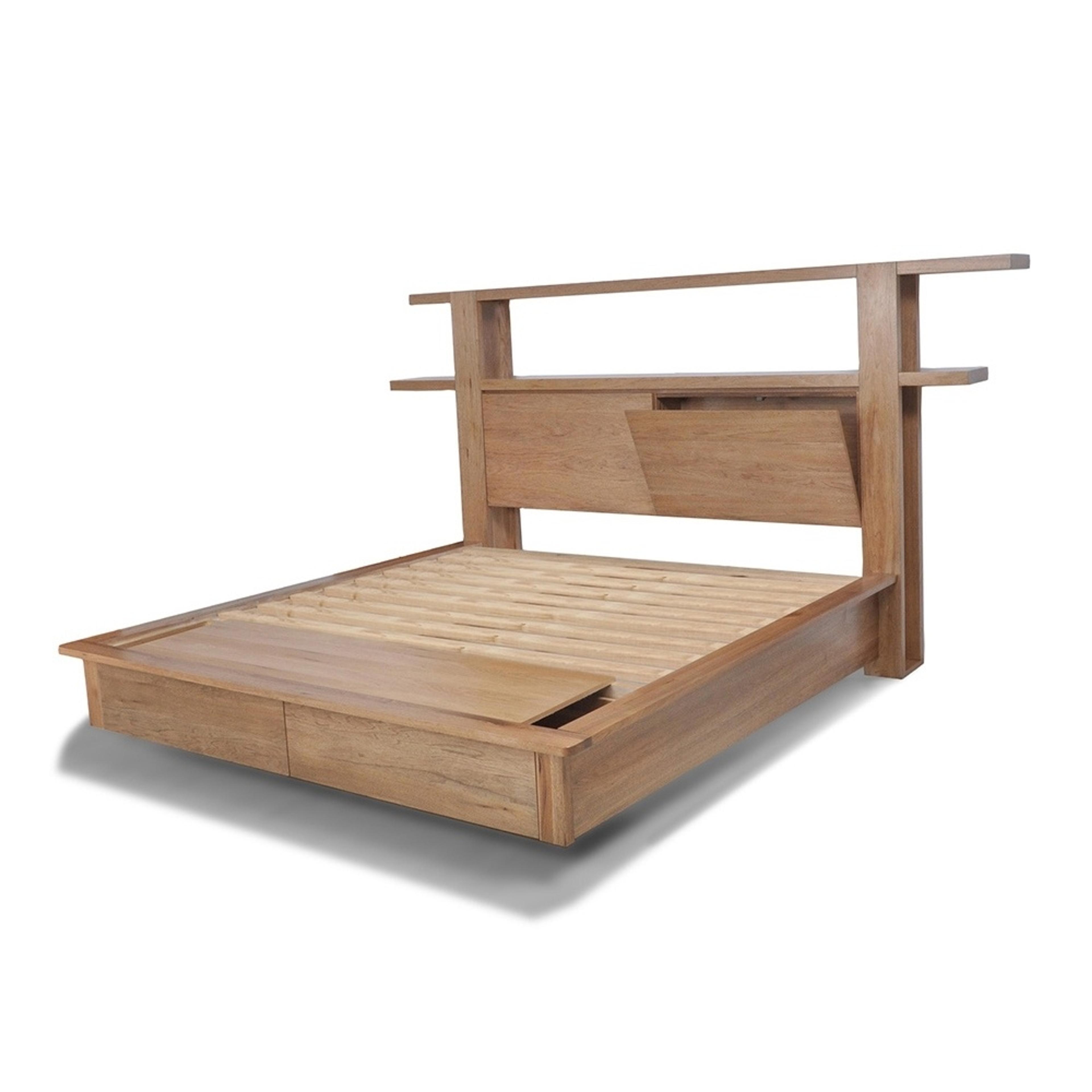 Product image of the  Grandeur Bed Frame, Warm Oak from Forty Winks