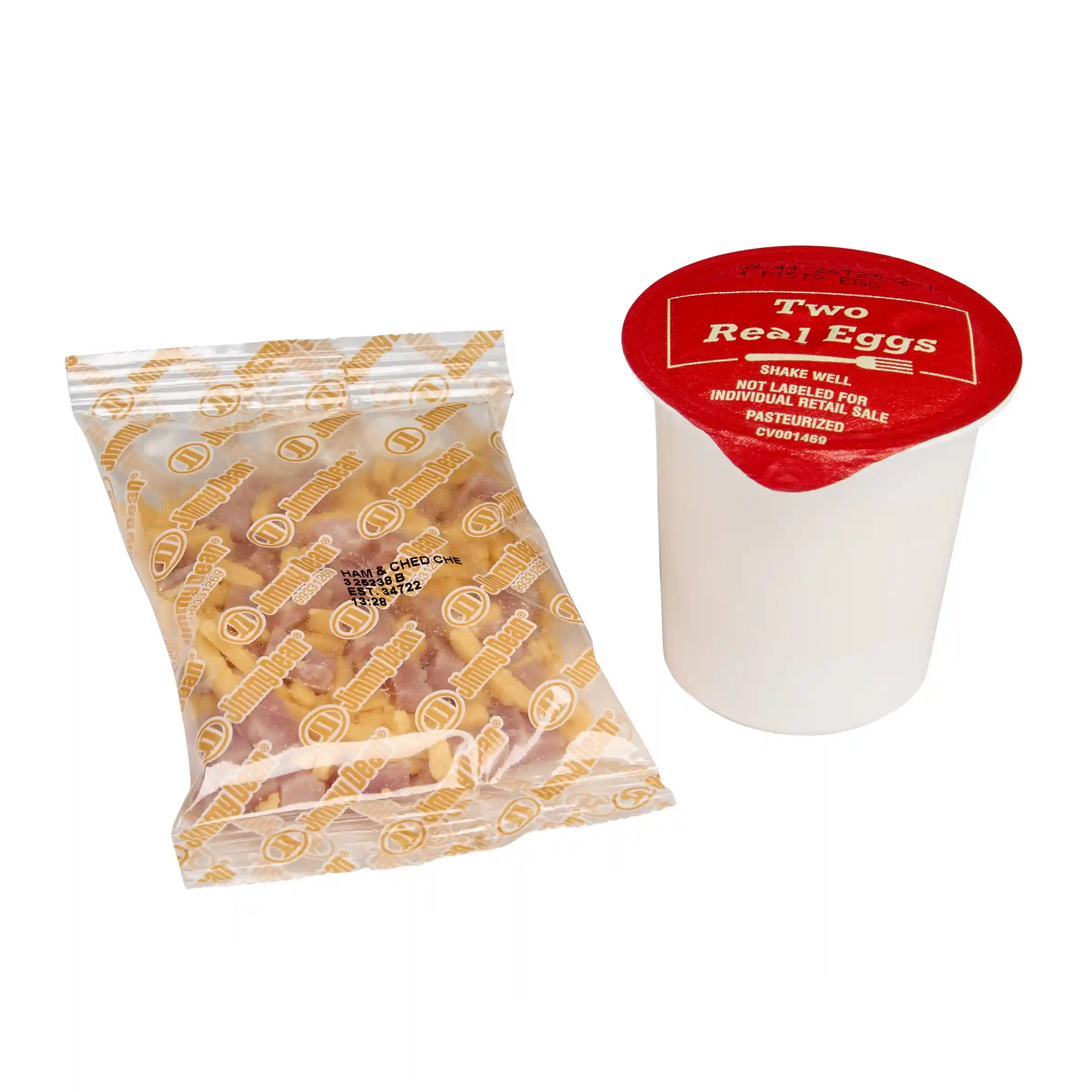 Jimmy Dean Simple Scrambles Ham and Cheddar Cheese, 5.35 oz. _image_1