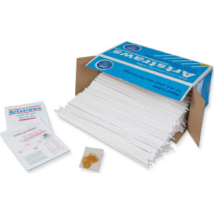 Paper Tubes, Thin, White, 4mm, 1800 Count
