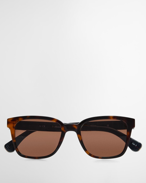 Square Sunglasses Dark Tortoise