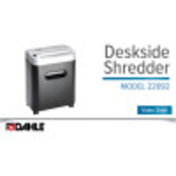 Dahle PaperSAFE® 22092 Shredder Video Short