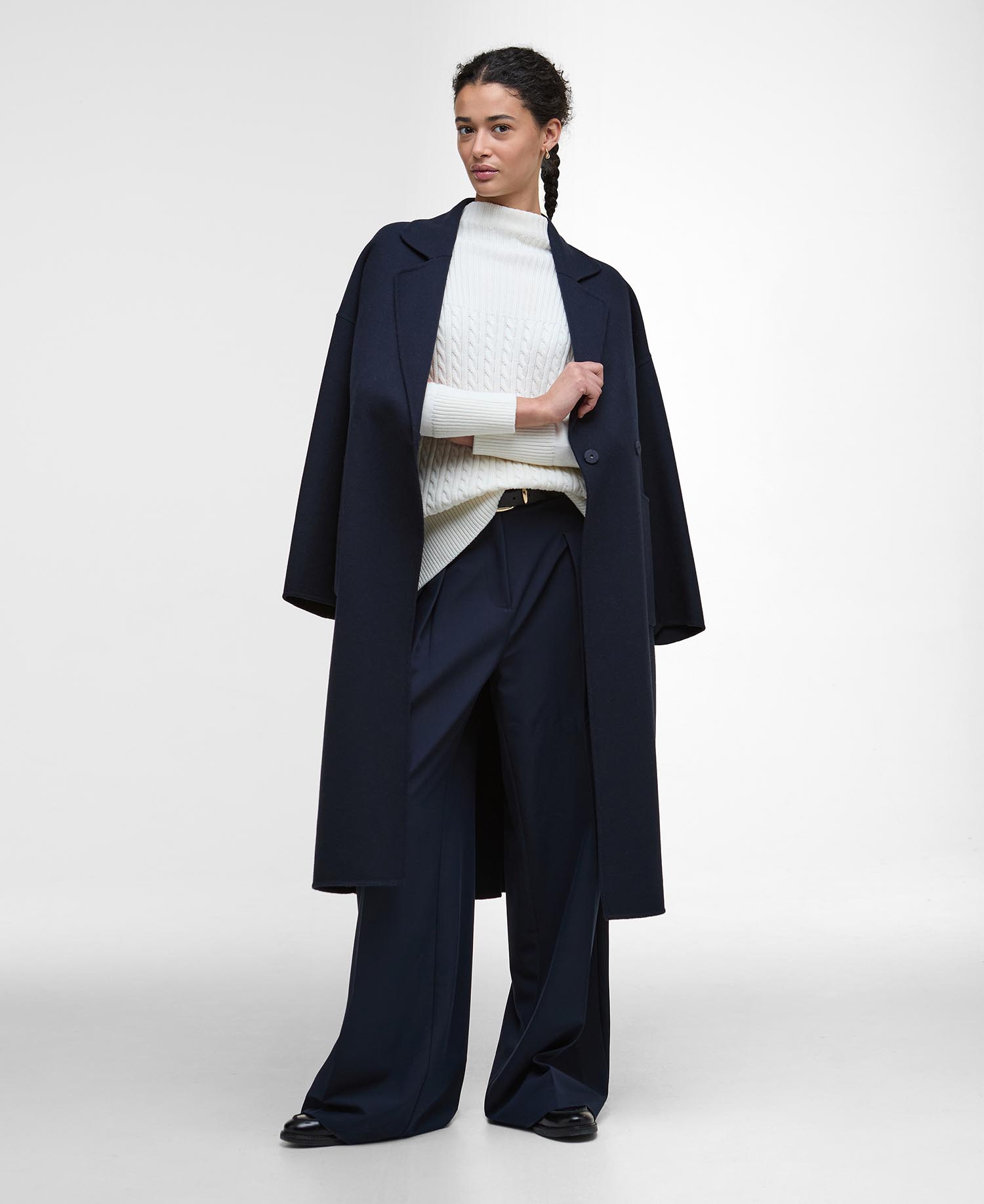 Stitch Guernsey Cape image number 1