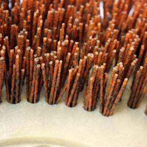 Malish, 15" Mal-Grit Xtra™ Stripping Brush w L800, 0.07" Nylon, Orange