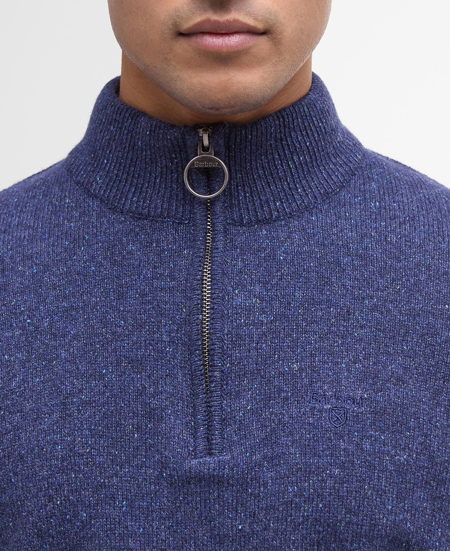 Felpa con mezza zip Essential Tisbury image number 4