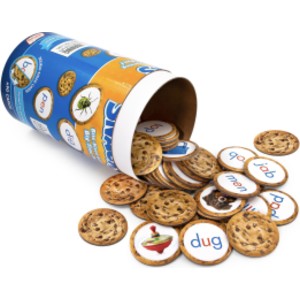 CVC Snacks Word Cards, 90 Pieces
