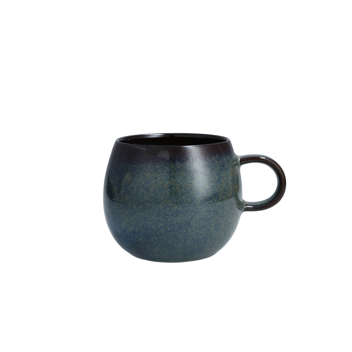 Northern Lights Mug, Aurora Blue, Set of 4