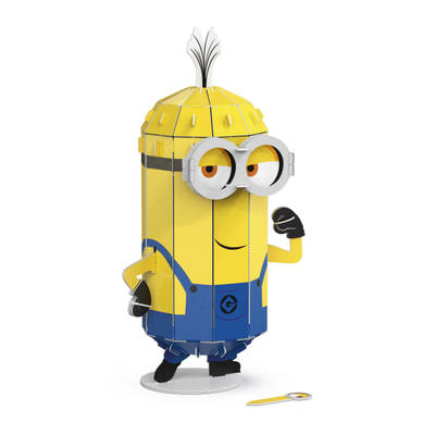 Minions Kevin 36-Piece Puzzle Builder, 3D Puzzle with Tool Included, Minions Toys for Kids Ages 6+
