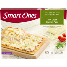 Smart Ones Thin Crust Cheese Pizza, 4.4 oz Box