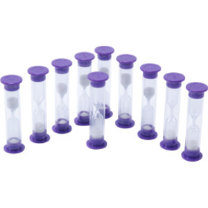 Sand Timers - 3 Minute - Set of 10