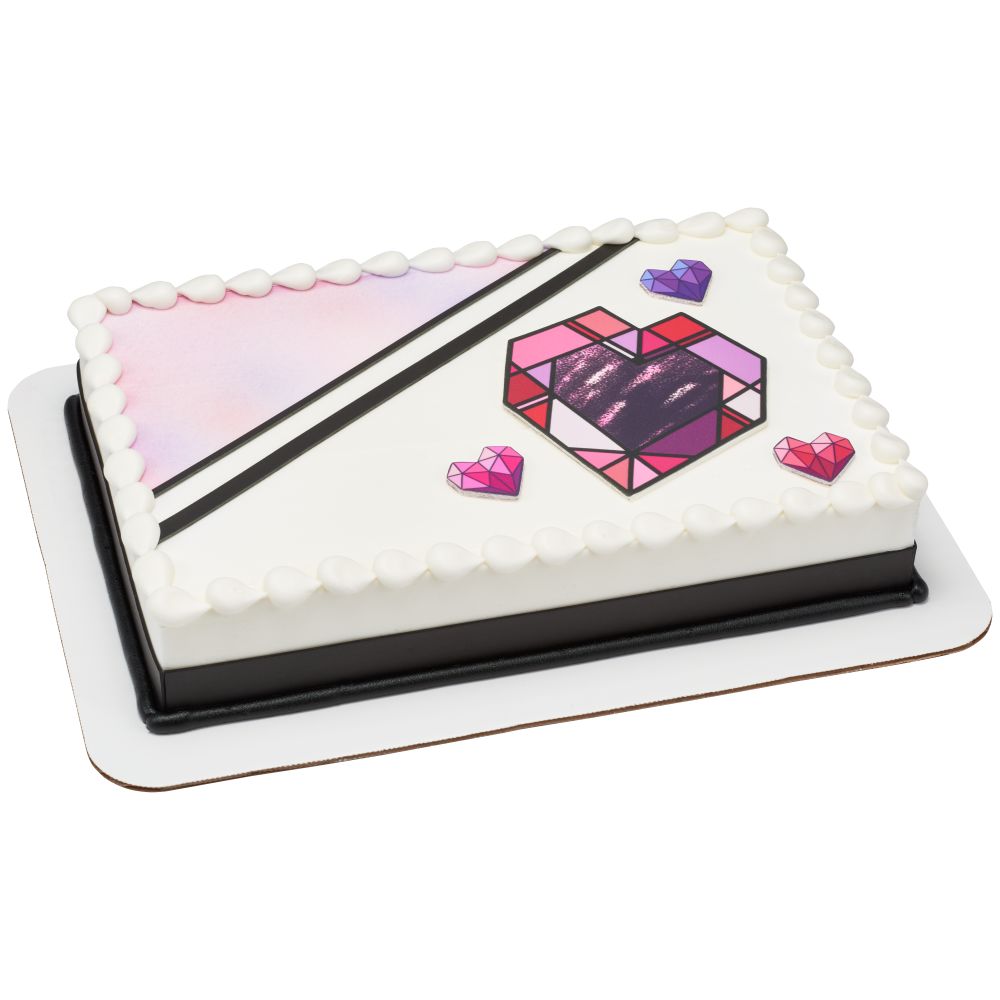 Image Cake Geometric Hearts Kit
