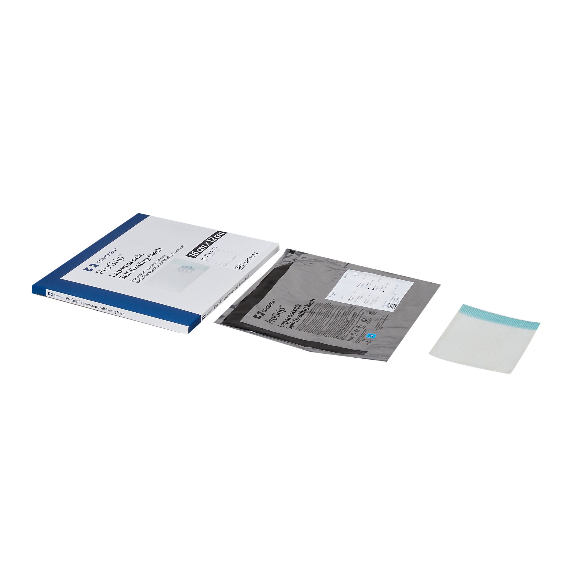 Medtronic MITG MESH, SELF FIXATING LAPAROSCOPIC PROGRIP FLAT SHEET 12X16CM