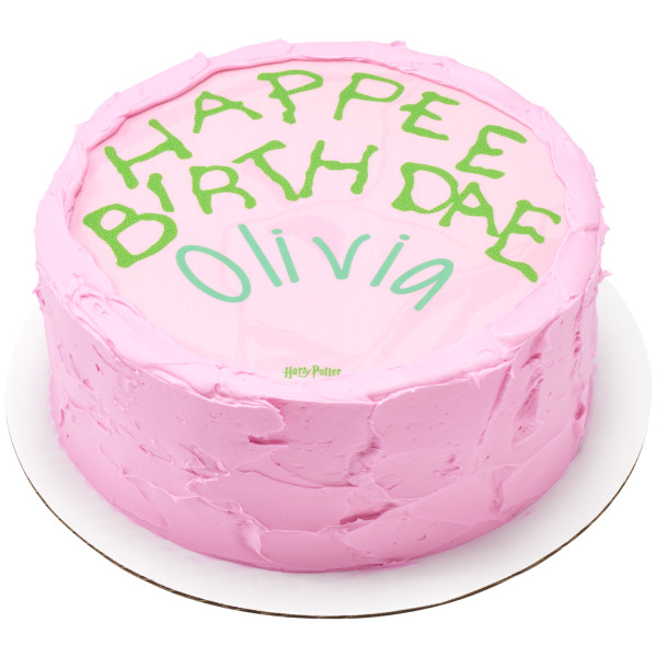 Harry Potter™ Happy Birthday  PhotoCake® Edible Image®