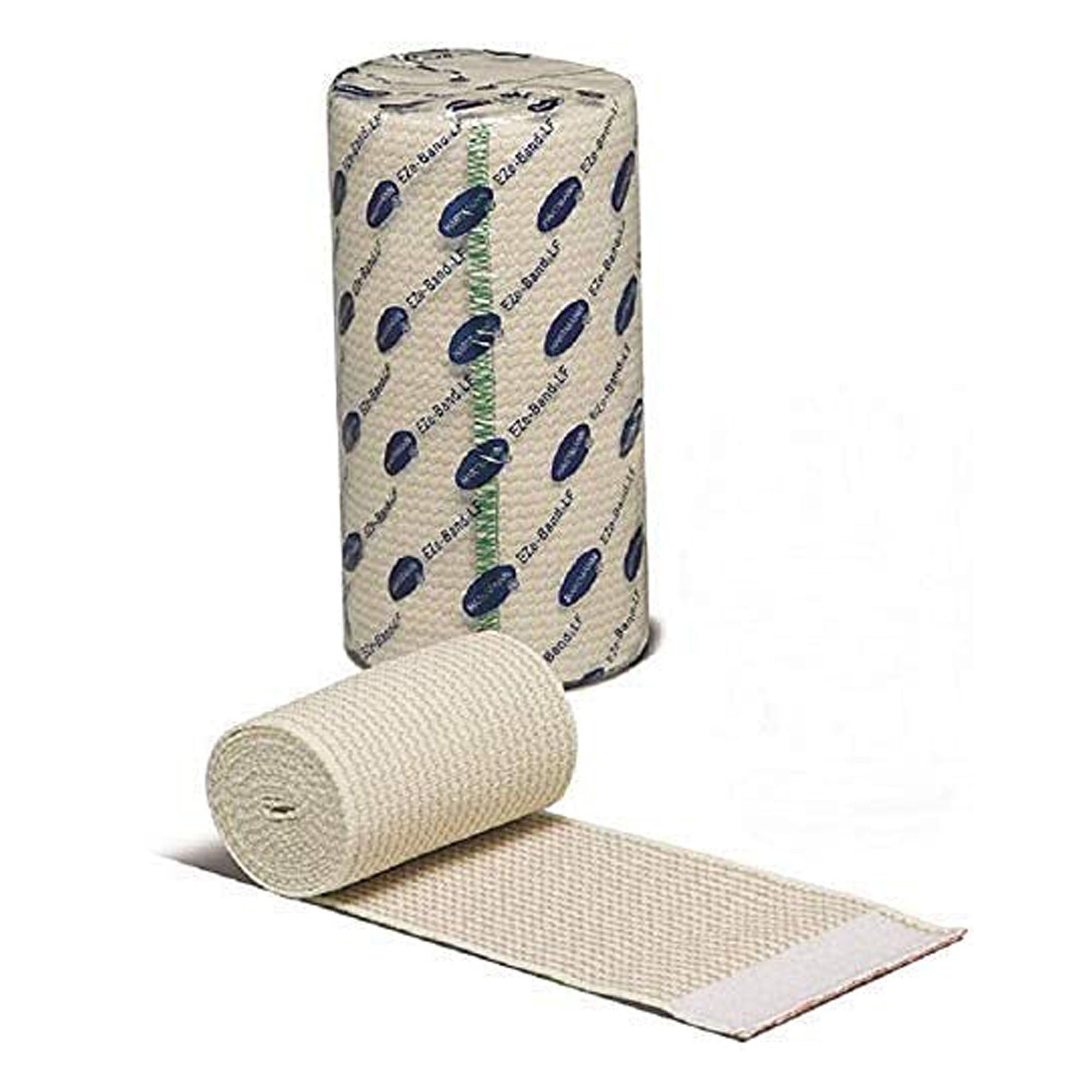 EZe-Band® LF Double hook-and-loop closure Elastic Bandage, 6 Inch x 5 Yard