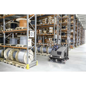 Karcher, B 300 R I LPG, 69", Cylindrical, Ride-On Floor Scrubber