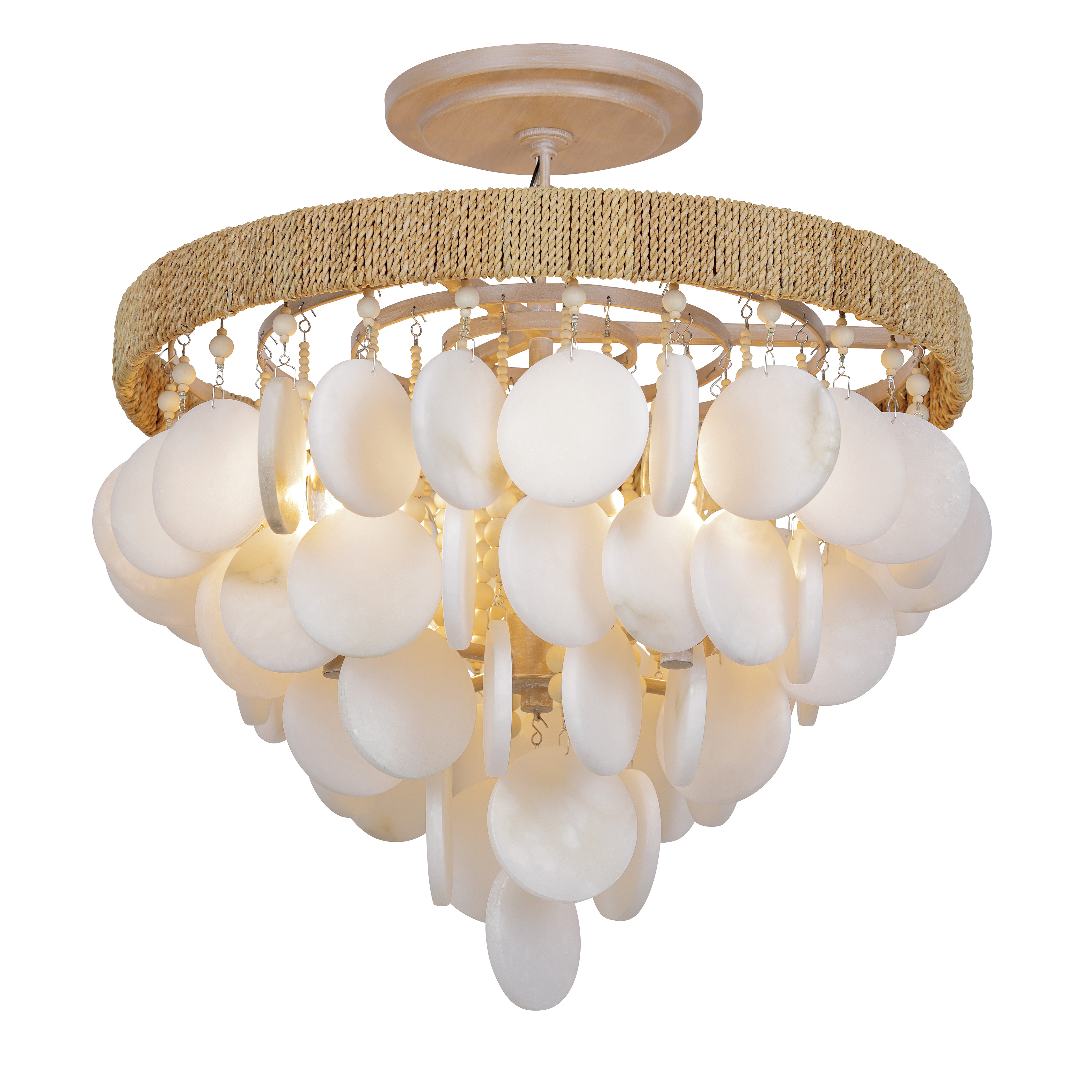 Aurelia's Cove - 4 Light Semi Flush