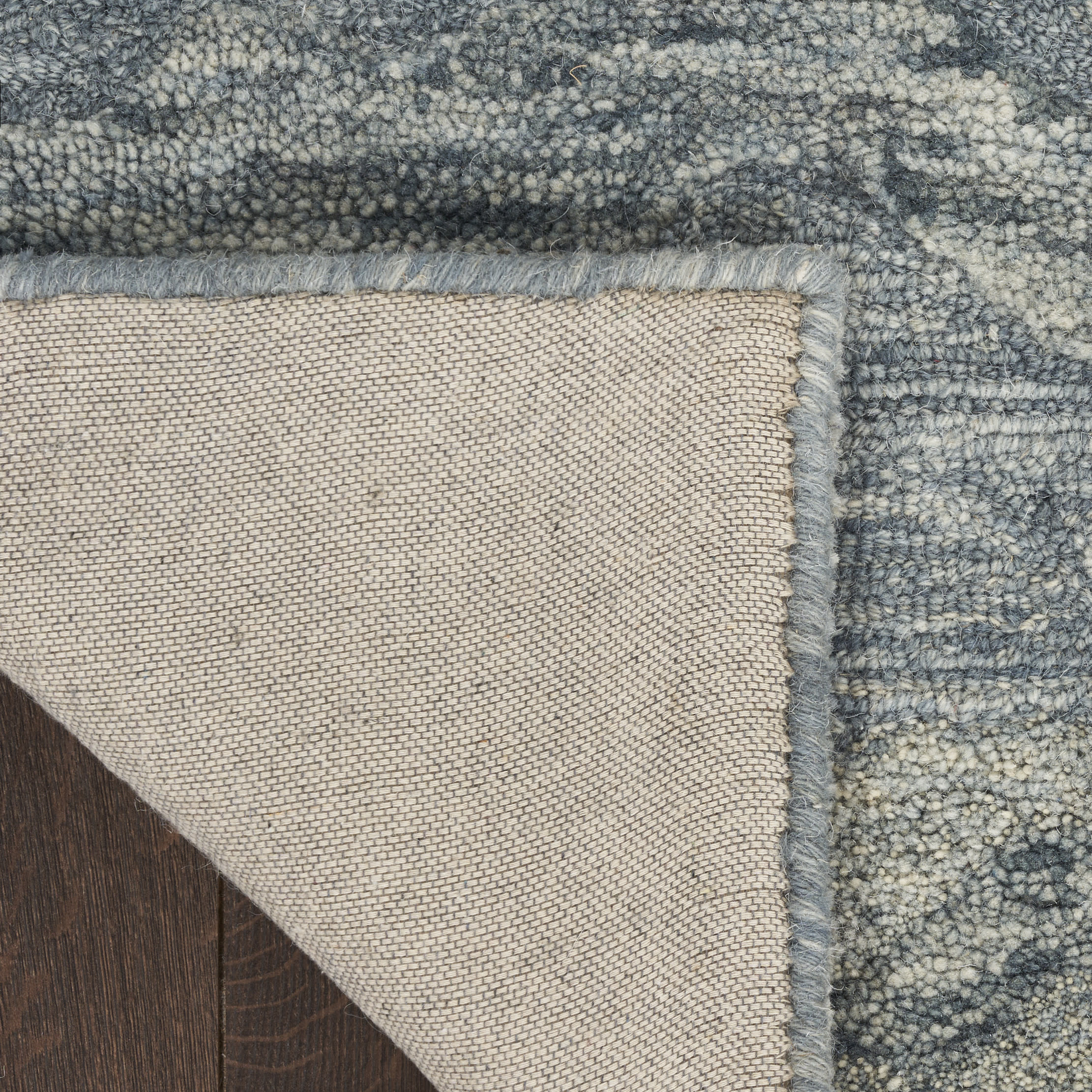 Nourison Graceful 2'3" x 7'6" Blue Modern Indoor Rug